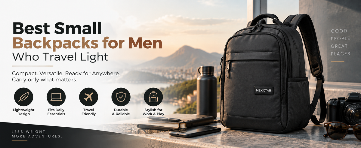 Best Small Backpacks for Men Who Travel Light