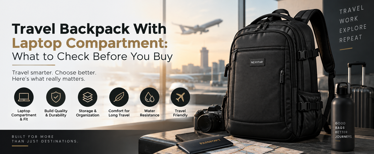 Travel Backpack With Laptop Compartment: What to Check Before You Buy